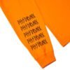 Piss Drunx Logo Orange Long Sleeve