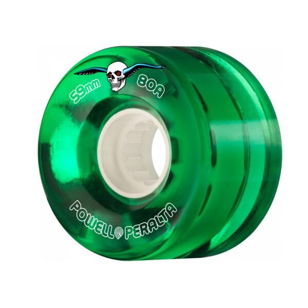 Powell Peralta Clear Cruiser Green 59mm Wheels