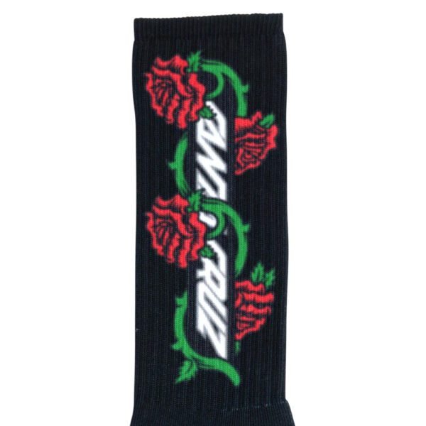 Santa Cruz Dressen Roses Vine Crew Socks