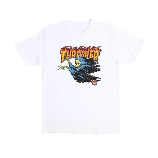 Santa Cruz x Thrasher O´Brien Reaper White Tee