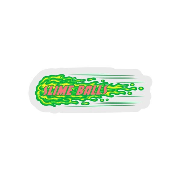 Slime Balls Snot Rocket Sticker 9x3cms