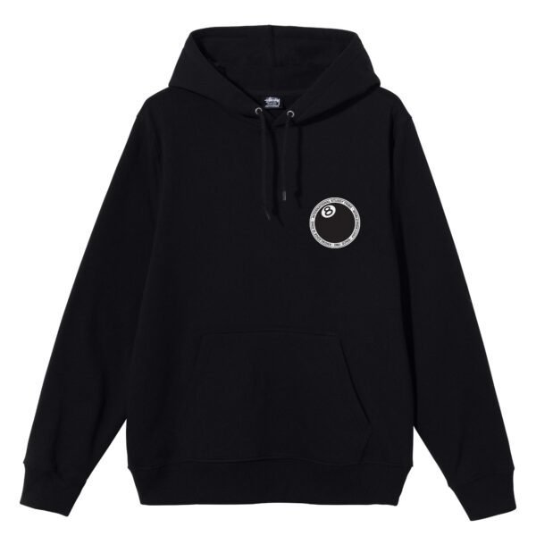 Stussy 8 Ball Dot Black Hoodie