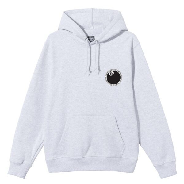 Stussy 8 Ball Dot Grey Hoodie