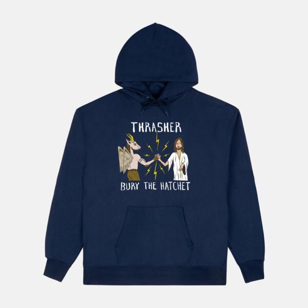 Thrasher x Toy Machine Bury The Hatchet Hoodie