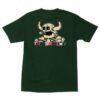 Toy Machine x Independent Toy Mash Up Forest Green Tee