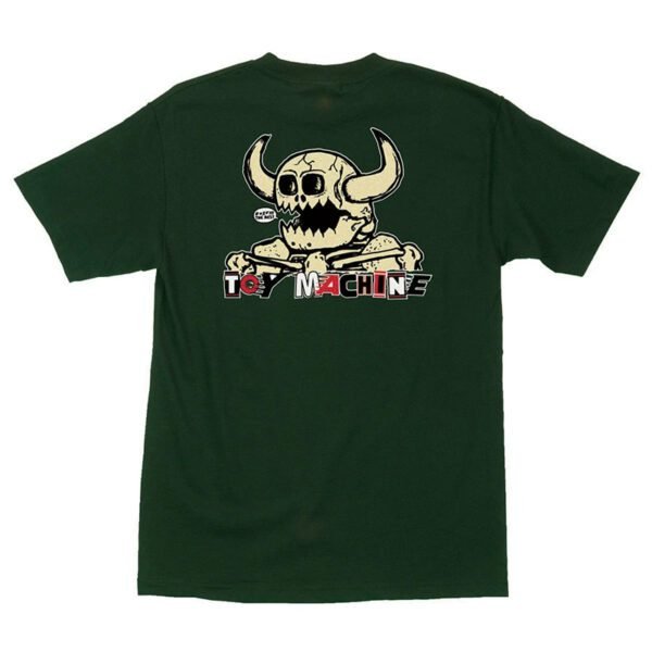 Toy Machine x Independent Toy Mash Up Forest Green Tee