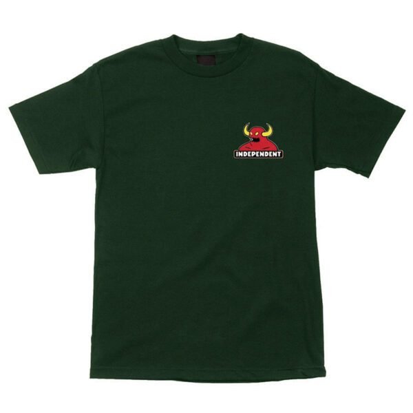 Toy Machine x Independent Toy Mash Up Forest Green Tee