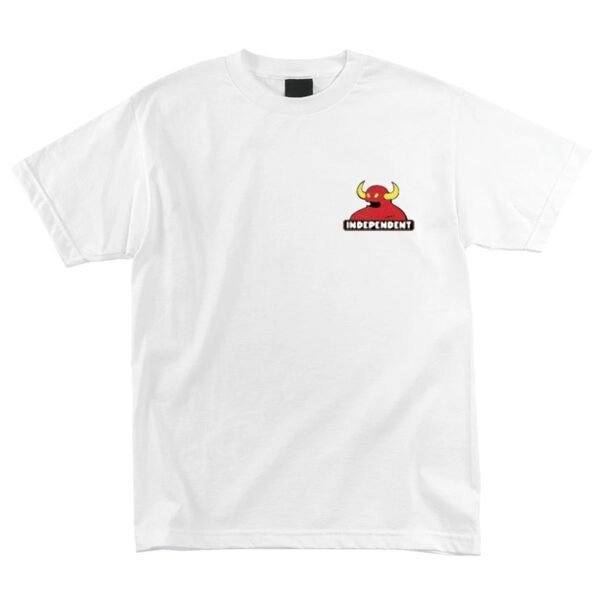 Toy Machine x Independent Toy Mash Up White Tee