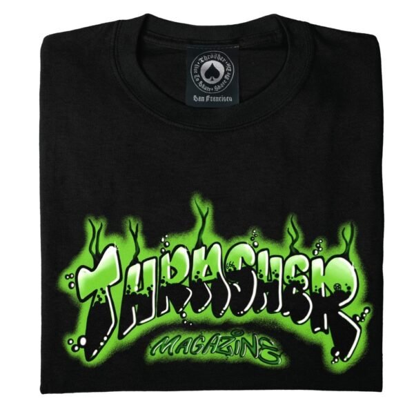 Thrasher Airbrush Black Tee