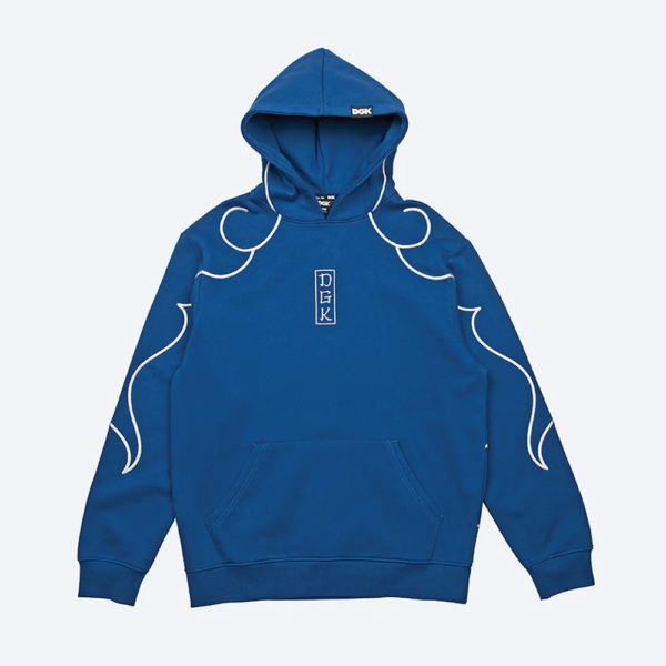 DGK Arashi Embroidered Hooded Fleece Front DGK Arashi Embroidered Hoodie