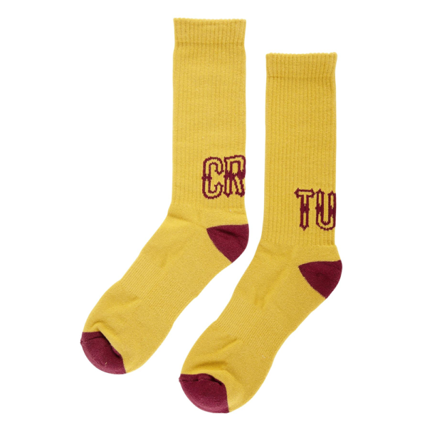 Creature Drop Out Gold Socks