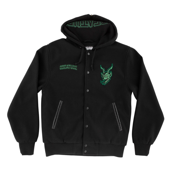 Creature Drop Out Varsity Jacket