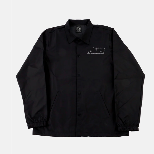 Thrasher Shadow Mag Logo Coach Jacket