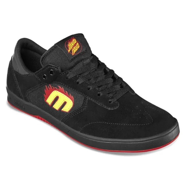 Etnies x Santa Cruz Windrow Black/Red Skate Shoes Tenis