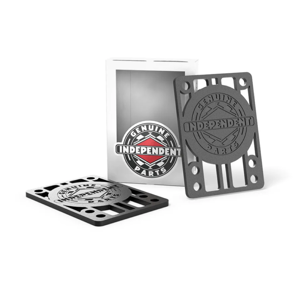 Independent Black Risers 1/8 Elevadores