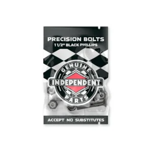 Independent Precision Bolts 1.5″ Black Phillips Tornillos