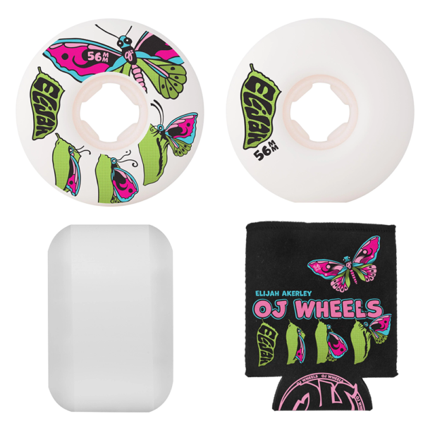 OJ Wheels Elijah Akerley Chrysalis Chubbies 56mm 99A OJ Wheels Elijah Akerley Chrysalis Chubbies 56mm 99A