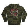 Santa Cruz x Stranger Things Demogorgon Dot Camo Hoodie Santa Cruz x Stranger Things Demogorgon Dot Camo Hoodie