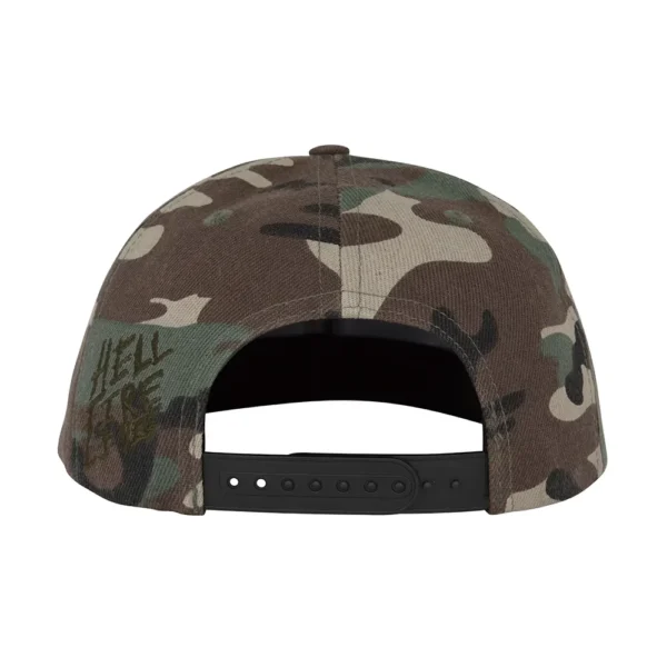 Santa Cruz x Stranger Things Hellfire Club Camo Snapback