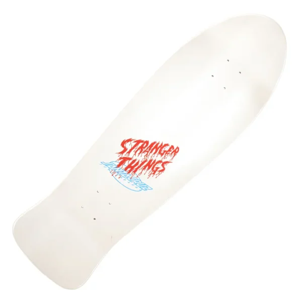 Santa Cruz x Stranger Things Meek Eddie Slasher Reveal Glow In The Dark 10.1 Deck Tabla