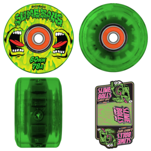 Slime Balls Screaming Slime Light Ups OG 60mm 78A