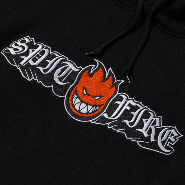 Spitfire Old E Drop Bighead Embroidered Hoodie