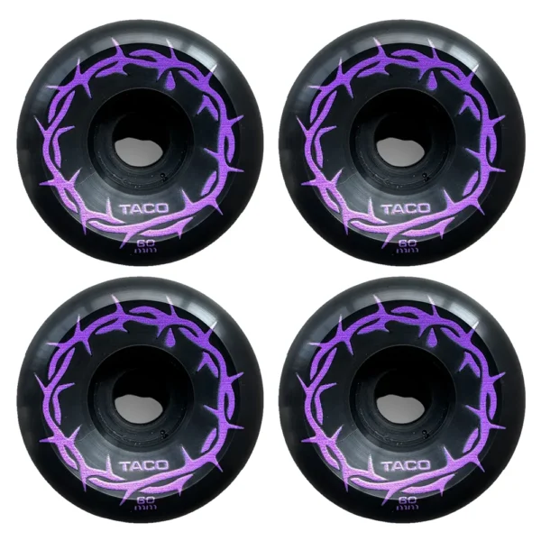 TACo Puas Negro Ruedas 60mm