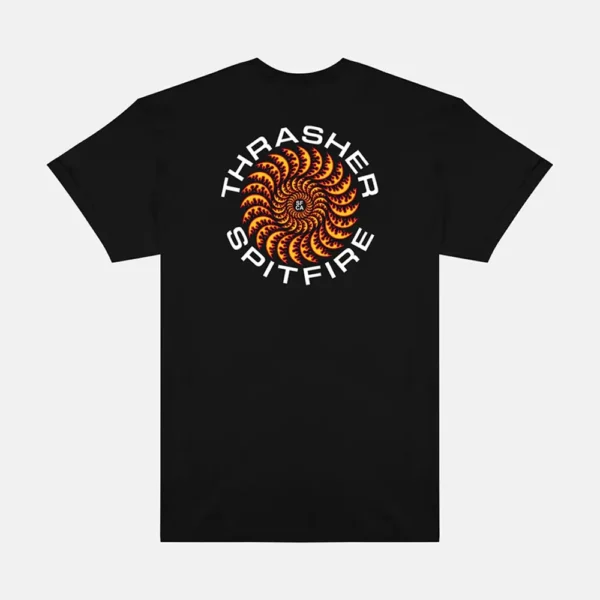 Thrasher x Spitfire Classic Swirl Tee Thrasher x Spitfire Classic Swirl Tee