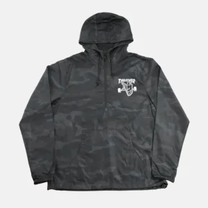 Thrasher x Spitfire Thrash & Burn Anorak Camo Jacket Thrasher x Spitfire Thrash & Burn Anorak Camo Jacket