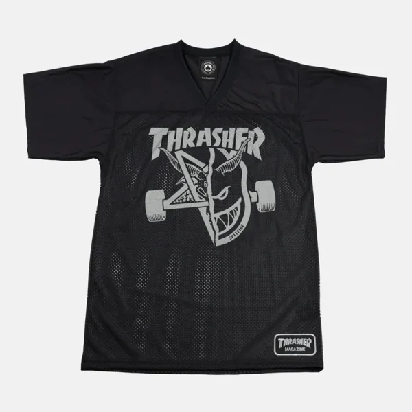 Thrasher x Spitfire Thrash & Burn Jersey Thrasher x Spitfire Thrash & Burn Jersey