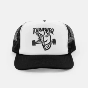 Thrasher x Spitfire Thrash & Burn Trucker Hat Thrasher x Spitfire Thrash & Burn Trucker Hat