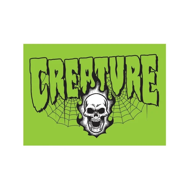 Creature Bonehead 2 Relic Green Sticker 13cms Creature Bonehead 2 Relic Green Sticker 13cms