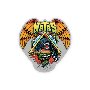 Santa Cruz Natas Panther Clear Sticker 12cms