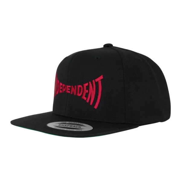 Independent Span Embroidered Snapback Independent Span Embroidered Snapback