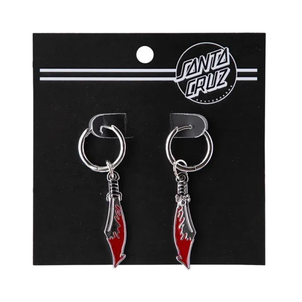 Santa Cruz Meek Slasher Sword Earrings Aretes Santa Cruz Meek Slasher Sword Earrings Aretes