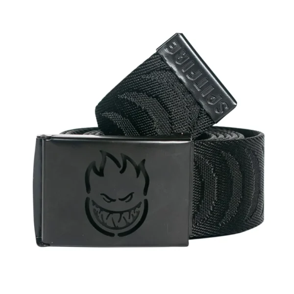 Spitfire Bighead Cut Out Crescent Jacquard Web Belt