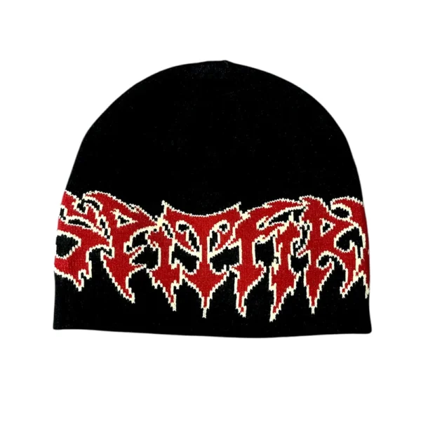 Spitfire Demon Script Skully Beanie Spitfire Demon Script Skully Beanie