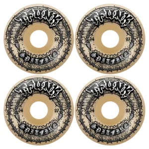 Spitfire T-Funk Raw Formula 4 Radial Full Wheels 54mm 97DU