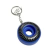 Spitfire Wheel Keychain Blue Llavero