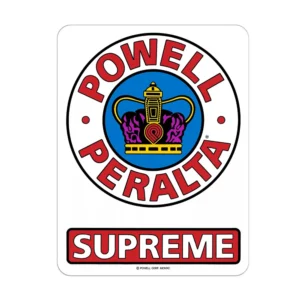 Powell Peralta Supreme OG Sticker 16cms