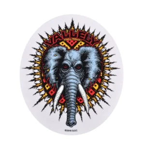 Powell Peralta Vallely Elephant Sticker 14cms