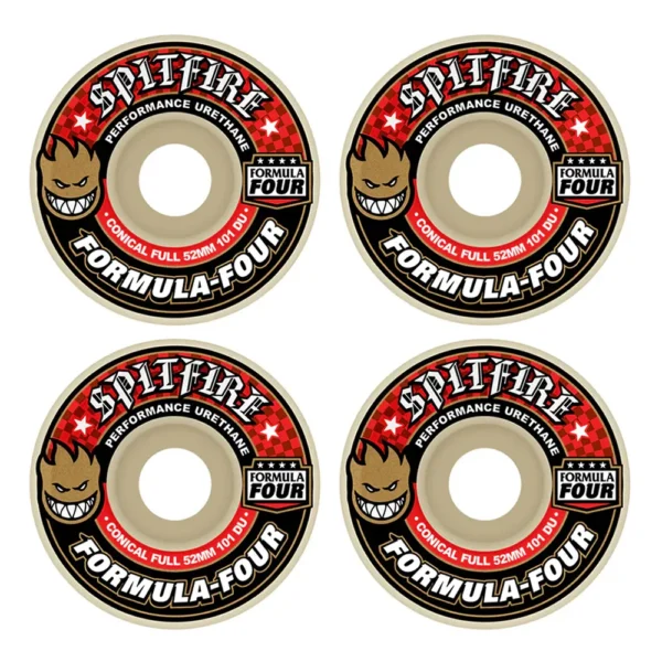 Spitfire F4 Conical Full Wheels 52mm 101D