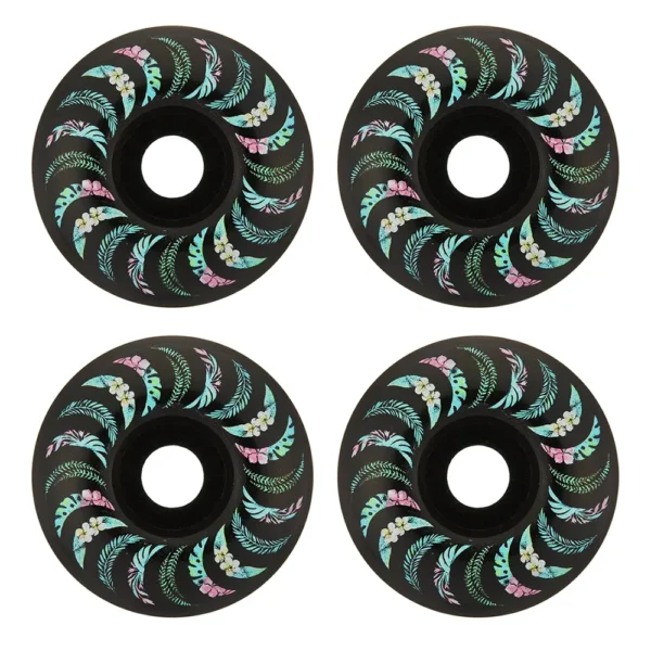 Spitfire F4 Team Floral Black Classic Wheels 55mm 99D