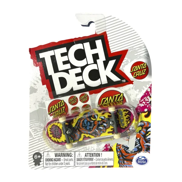 Tech Deck Santa Cruz Salba Tiger Hand Fingerboard