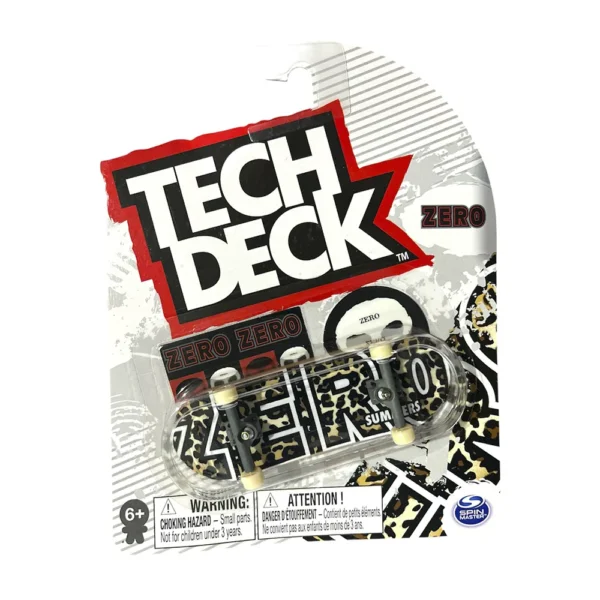 Tech Deck Zero Gabriel Summers Cheetah Bold Fingerboard