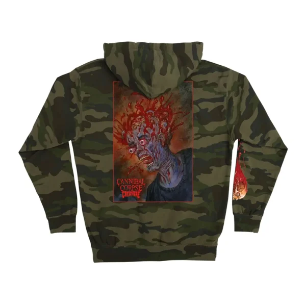 Creature x Cannibal Corpse Camo Hoodie