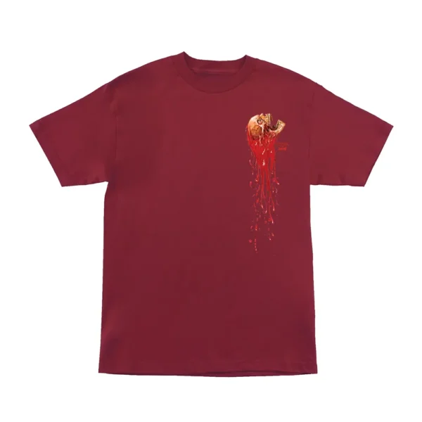 Creature x Cannibal Corpse Cardinal Red Tee Front Creature x Cannibal Corpse Cardinal Red Tee