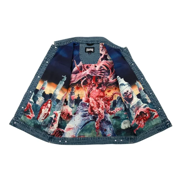 Creature x Cannibal Corpse Denim Vest Creature x Cannibal Corpse Denim Vest