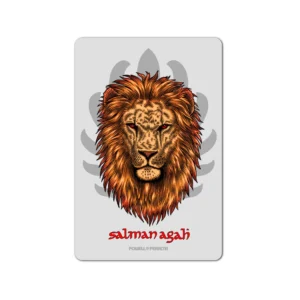 Powell Peralta Salman Agah Lion Sticker 12 cms