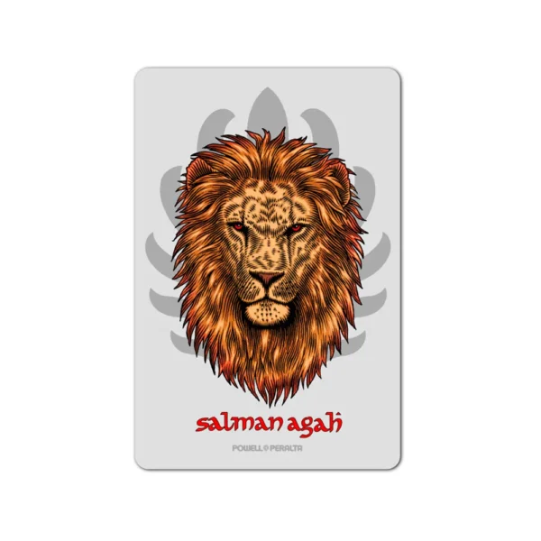 Powell Peralta Salman Agah Lion Sticker 12 cms